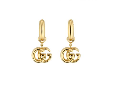 orecchini gucci cerchi d'oro giallo